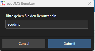 EcoDMS Benutzer