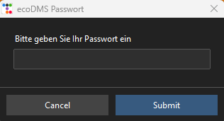EcoDMS Passwort